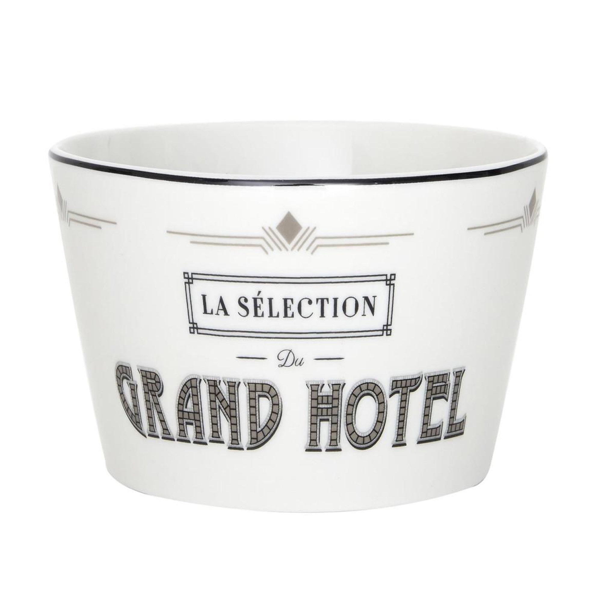 Voir la diapositive 2 : The Home Deco Factory Lot de 6 coupelles  grand hôtel  14cm blanc