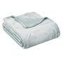 ACTUEL Plaid, couvre-lit, jeté de canapé uni douceur en polyester 240 g/m²