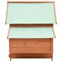 Voir la diapositive 4 : VIDAXL Poulailler 152x96x110 cm Bois de sapin massif