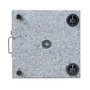 Voir la diapositive 5 : OUTSUNNY Pied/base de parasol granite gris poignée et roulettes compatible pied parasol Ø 35/38/48 mm