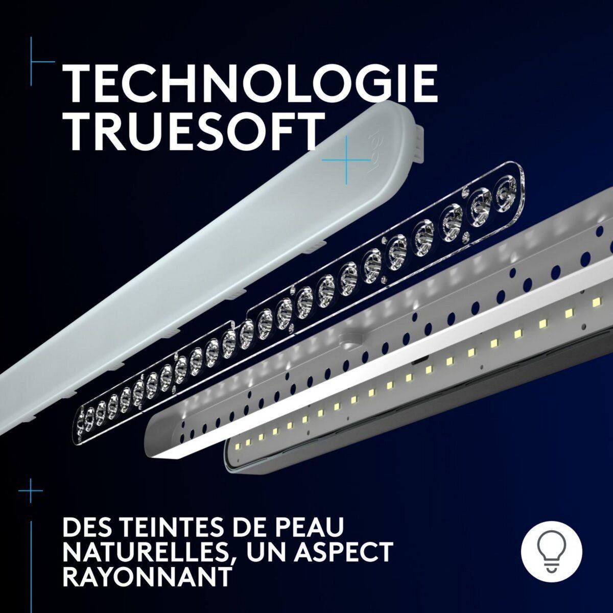 Logitech Lampe LED LITRA BEAM LX Barre de lumière