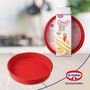 Voir la diapositive 4 : DR.OETKER Deux moules à manqué en silicone de 26 cm Dr. Oetker Flexxibel Love