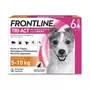  Frontline Tri-Act Chiens S 5-10 kg 6 Pipettes