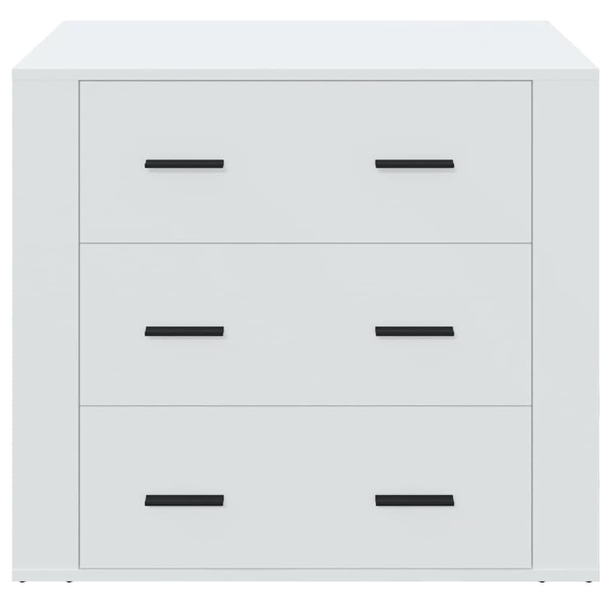 Voir la diapositive 3 : VIDAXL Buffet Blanc 80x33x70 cm Bois d'ingenierie