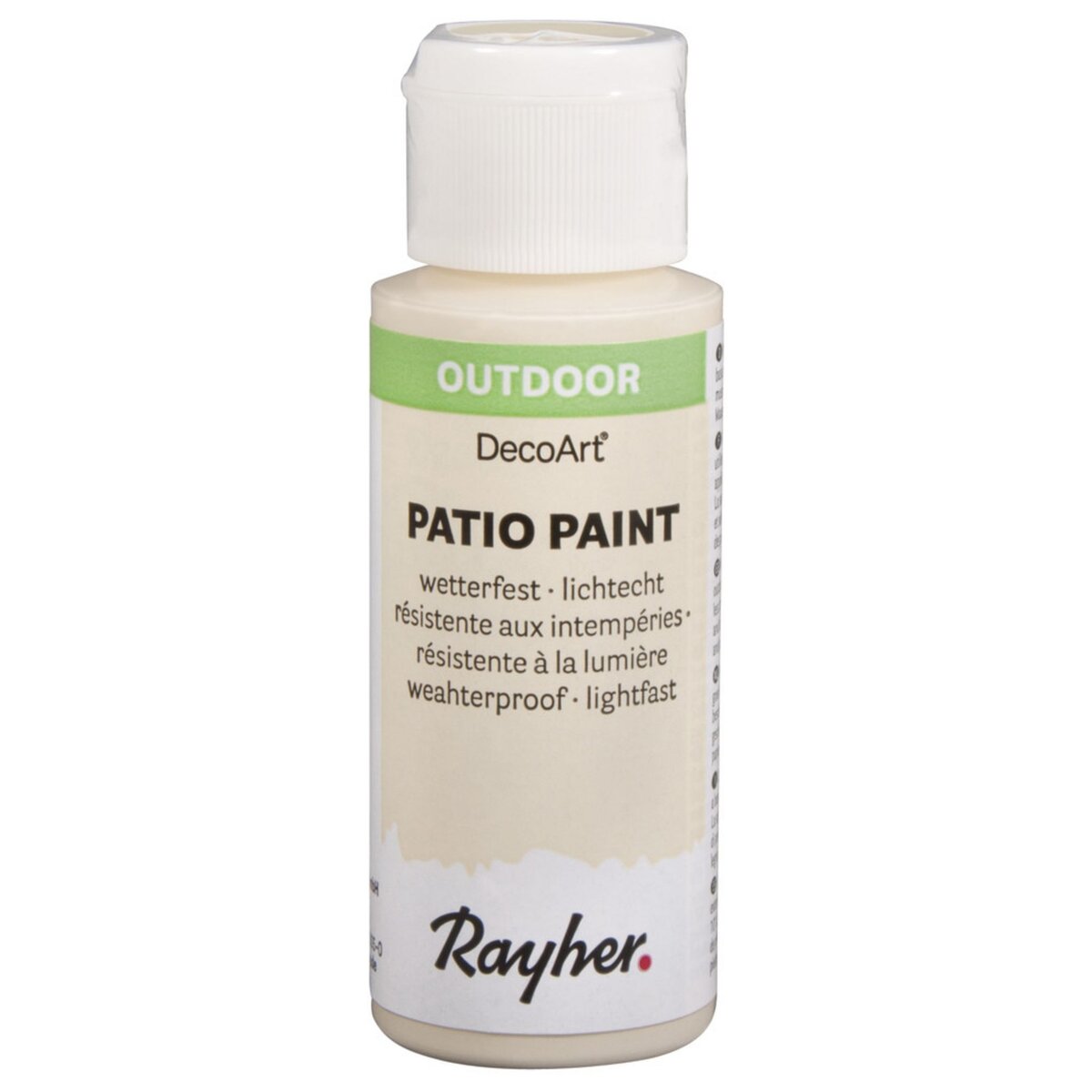 Rayher Patio Paint, ivoire, flacon 59 ml pas cher Auchan.fr