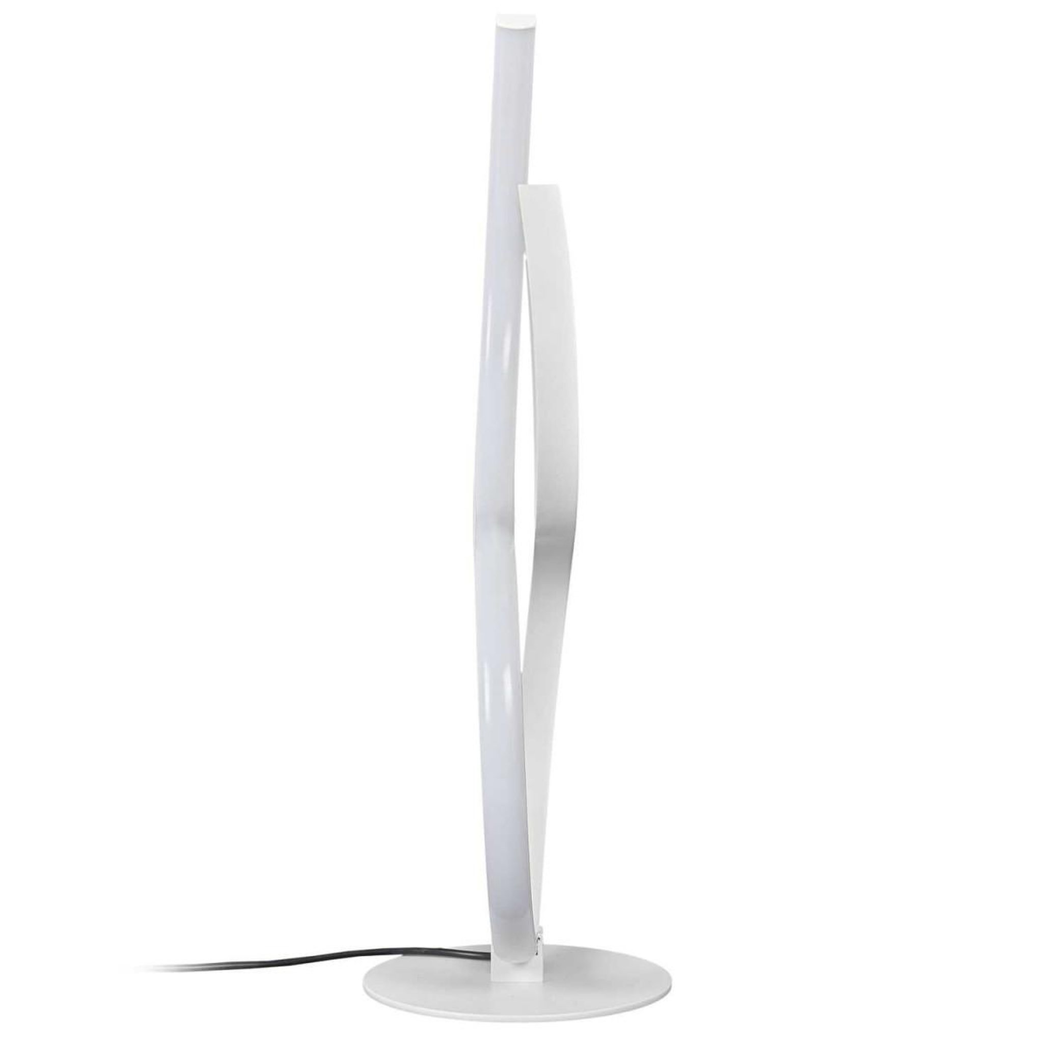 Voir la diapositive 3 : The Home Deco Factory Lampe à poser design  120 led  36cm blanc