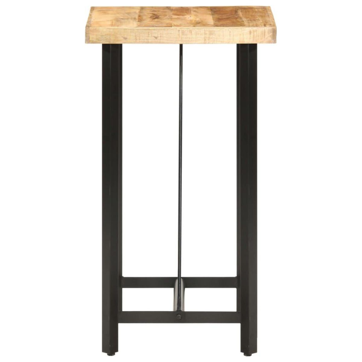 VIDAXL Table de bar 60x60x107 cm Bois de manguier brut