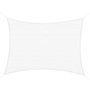 Voir la diapositive 1 : HOMCOM Voile d'ombrage rectangulaire 4 x 6 m toile solaire taud de soleil crème