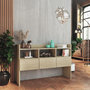Voir la diapositive 3 : VIDAXL Buffet Chene sonoma 105x30x70 cm Bois d'ingenierie