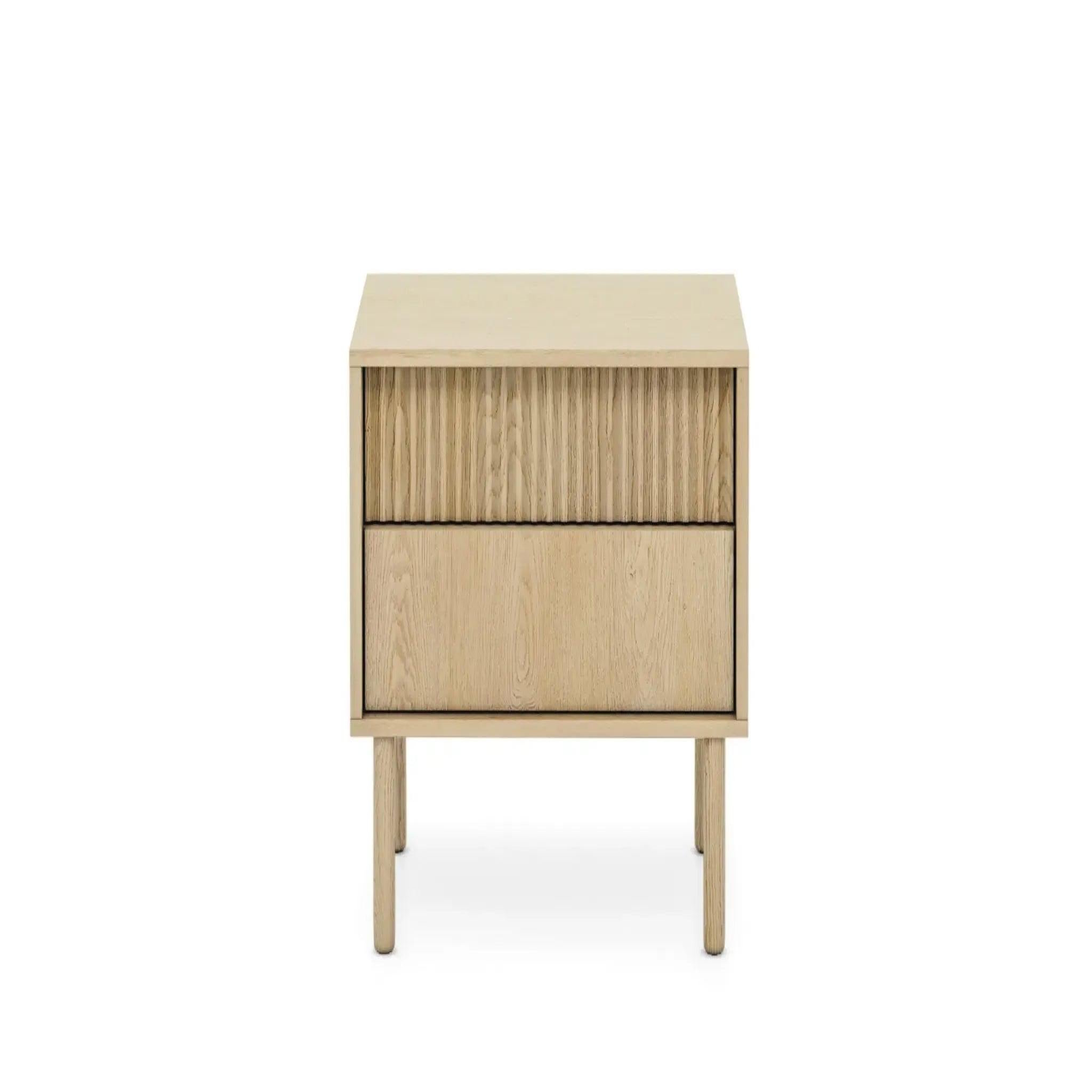 CASANOVA PARIS LORELLA - Table de chevet 53cm en chêne cremona - Chêne clair