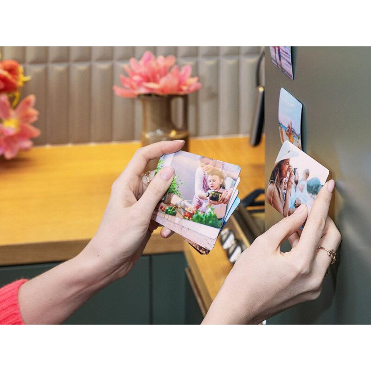 Smartbox Coffret Cheerz avec 9 magnets photo au format carré et pochette cadeau - Coffret Cadeau Sport & Aventure