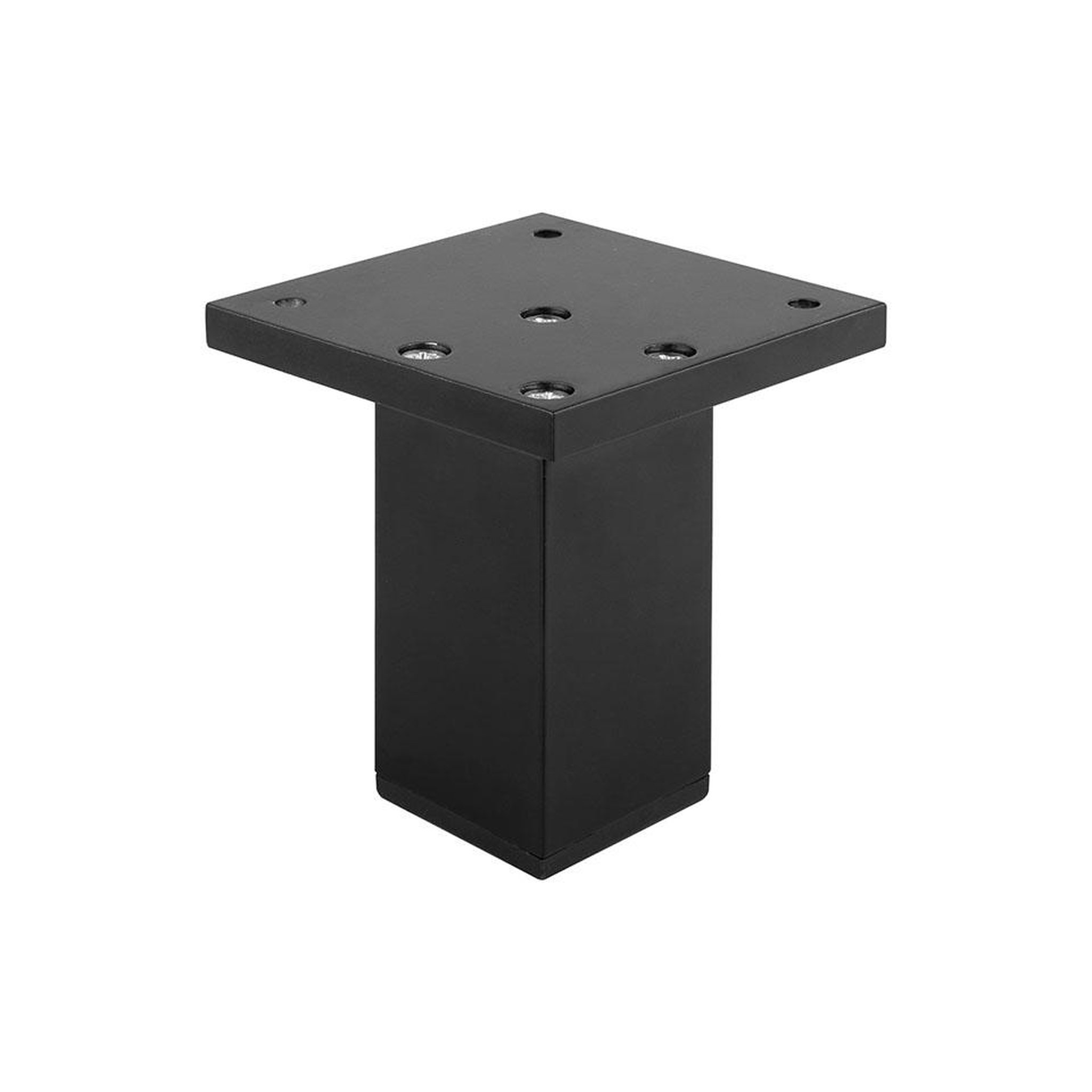 CENTRALE BRICO Pied de meuble fa006 80mm noir mat