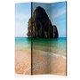 Voir la diapositive 1 : Paris Prix Paravent 3 Volets  Rock Formation By Shoreline, Andaman Sea, Thailand  135x172cm