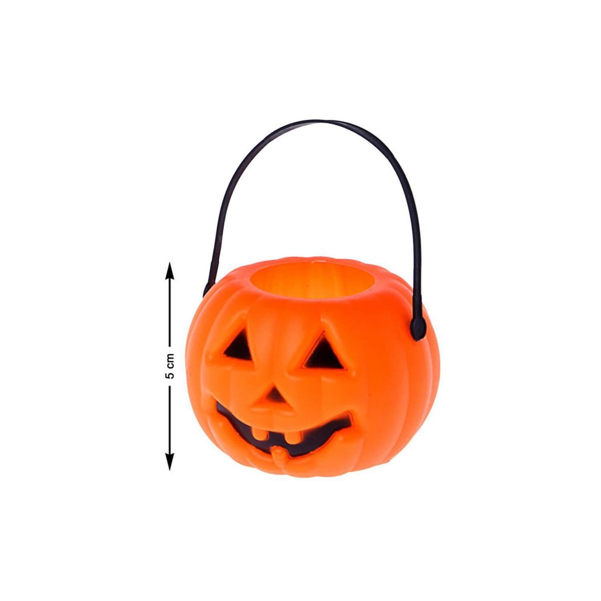 ATOSA Mini seaux citrouille x6