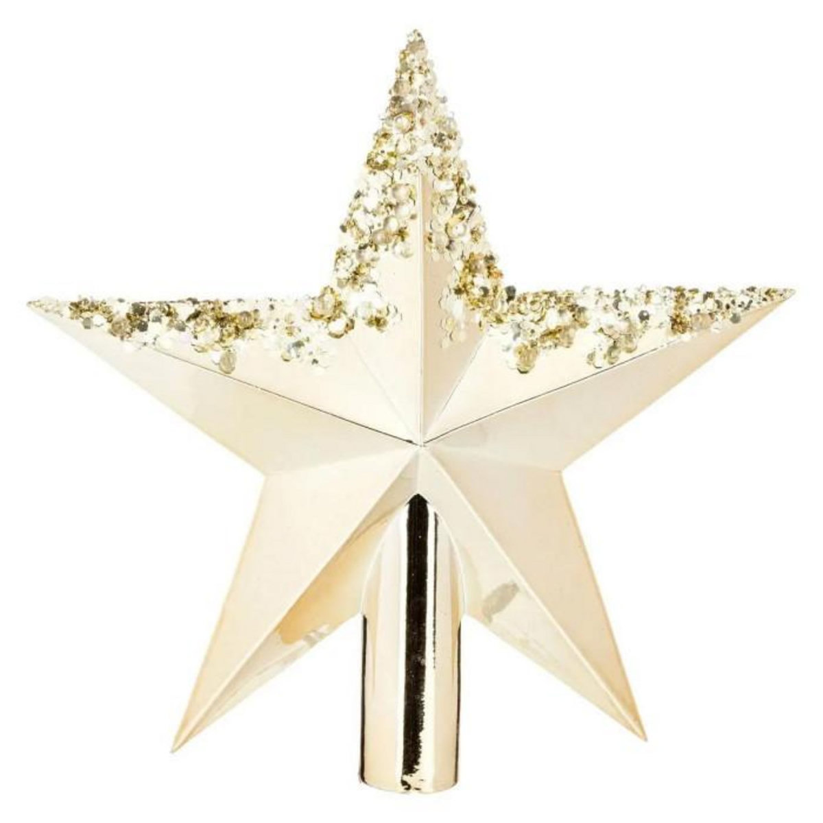 ATMOSPHERA Cimier Étoile Gouttes  Colorama  22cm Or
