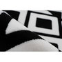 Voir la diapositive 3 : Paris Prix Tapis Ethnique à Poils Courts  Esperanto VII  Noir