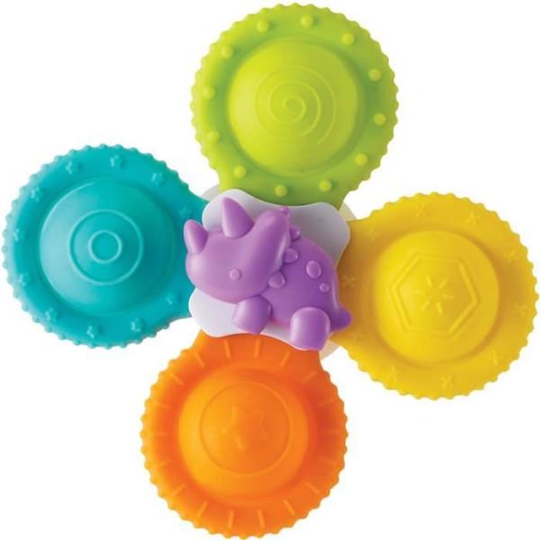 Voir la diapositive 4 : INFANTINO Coffret de 3 spinners - INFANTINO - 305289 - Silicone