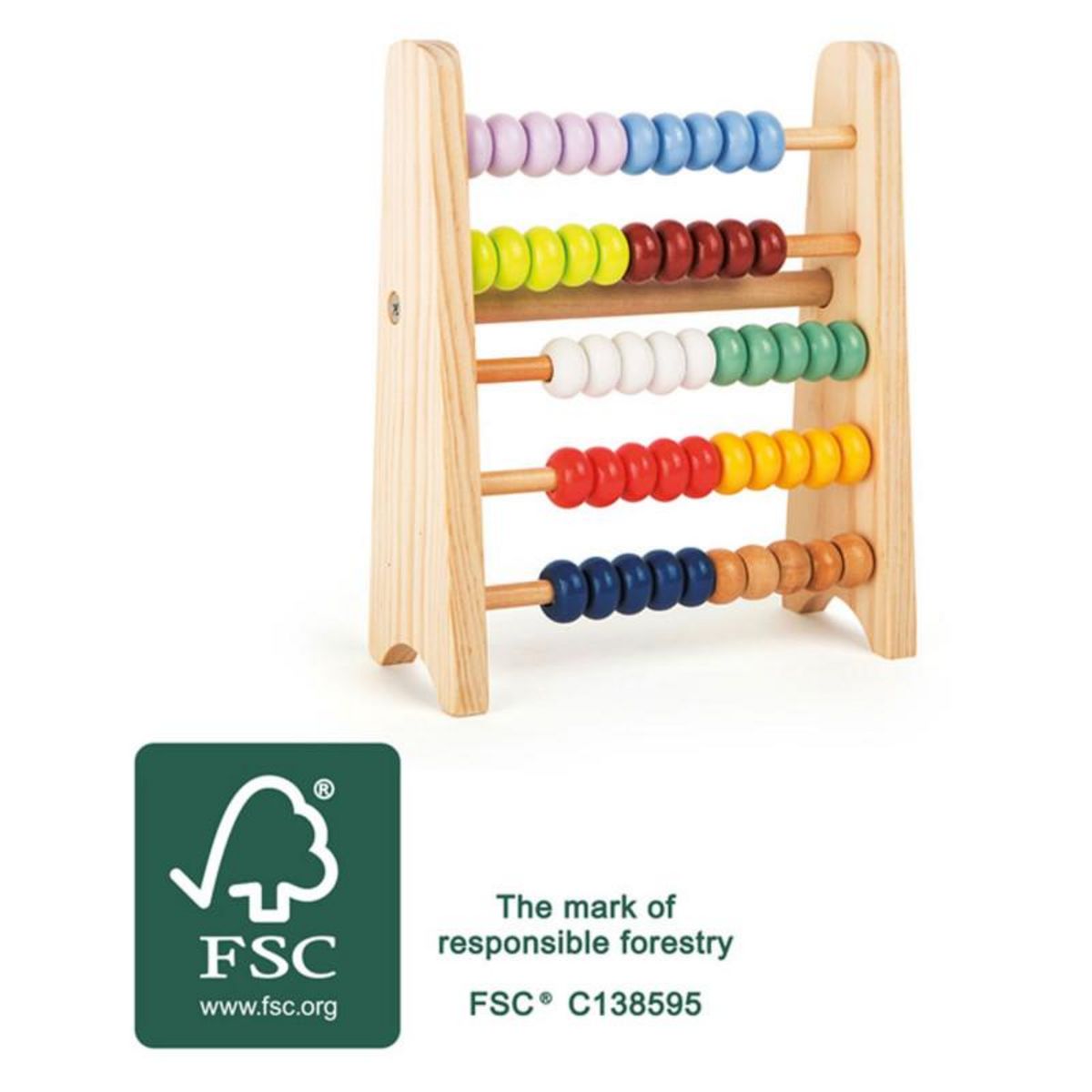 SMALL FOOT Small Foot - Wooden Abacus 11168