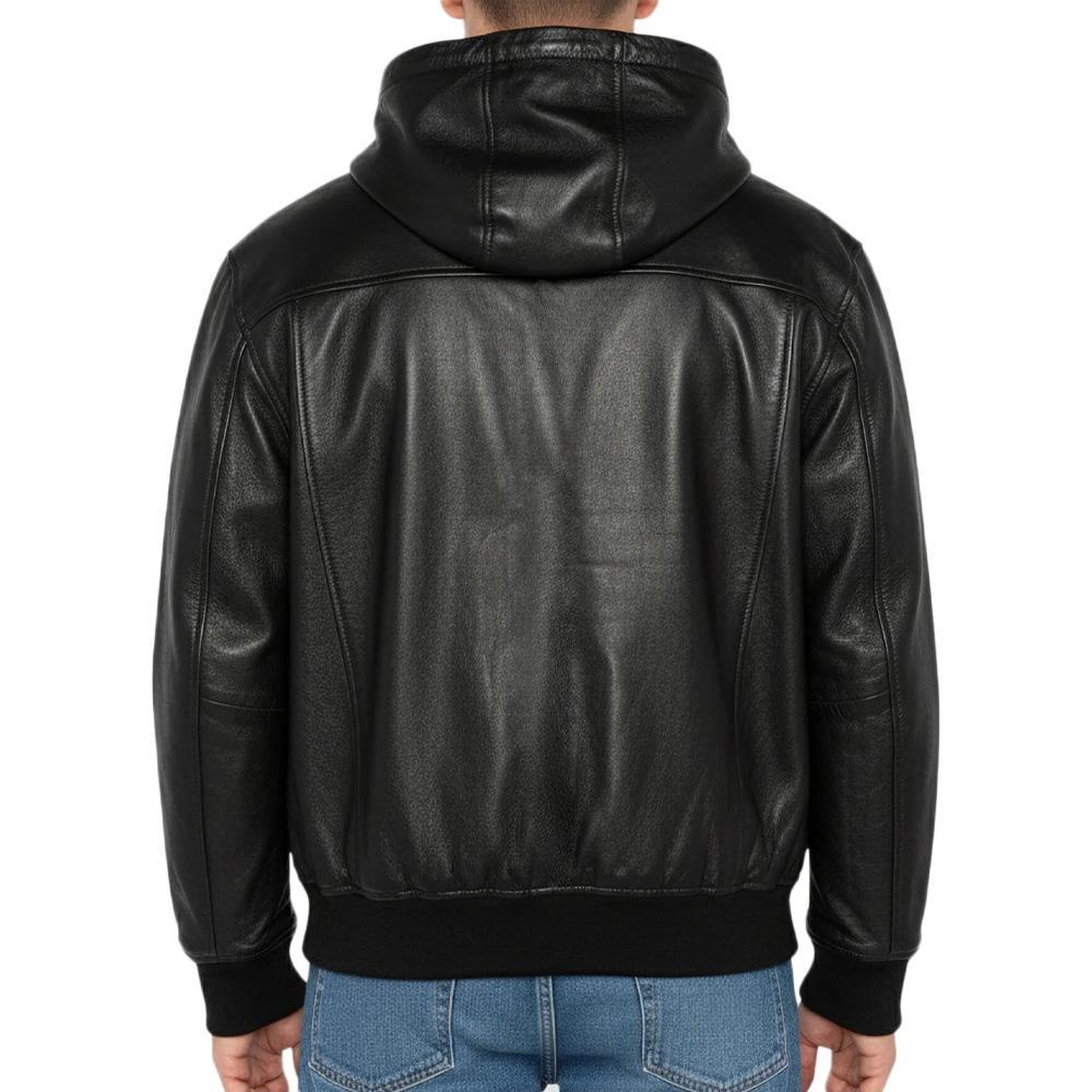 Voir la diapositive 3 : Schott Blousons Noir Homme Schott Cuir LCHOOD