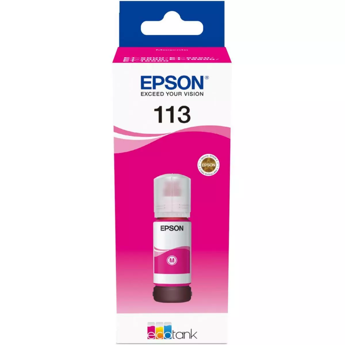 Epson Encre Ecotank Bouteille 113 Magenta 70 ml