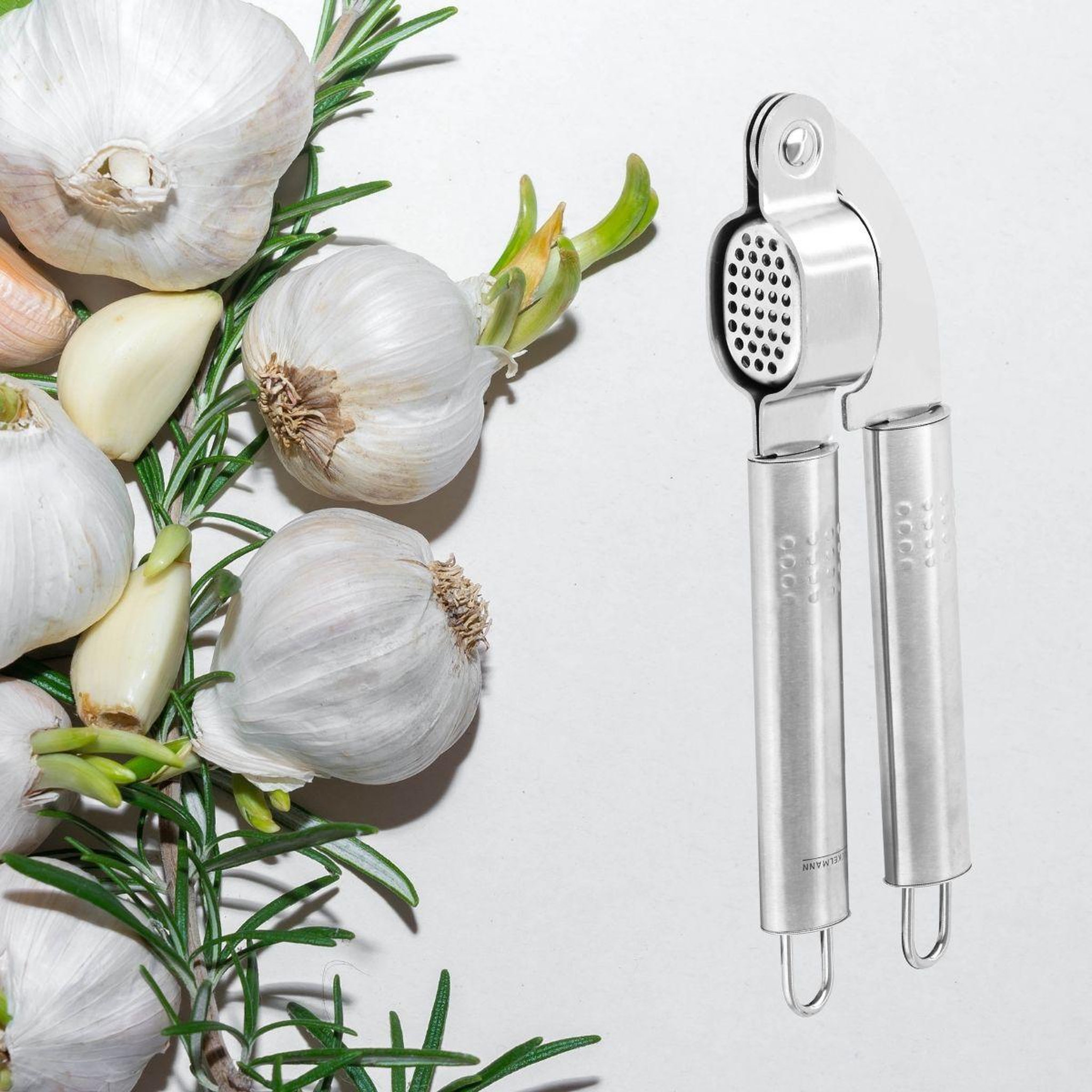 Voir la diapositive 2 : Fackelmann Presse ail inox Fackelmann Ovale
