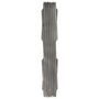 Voir la diapositive 2 : VIDAXL Cloture a treillis 5 pcs Gris Bois de sapin massif 180x60 cm