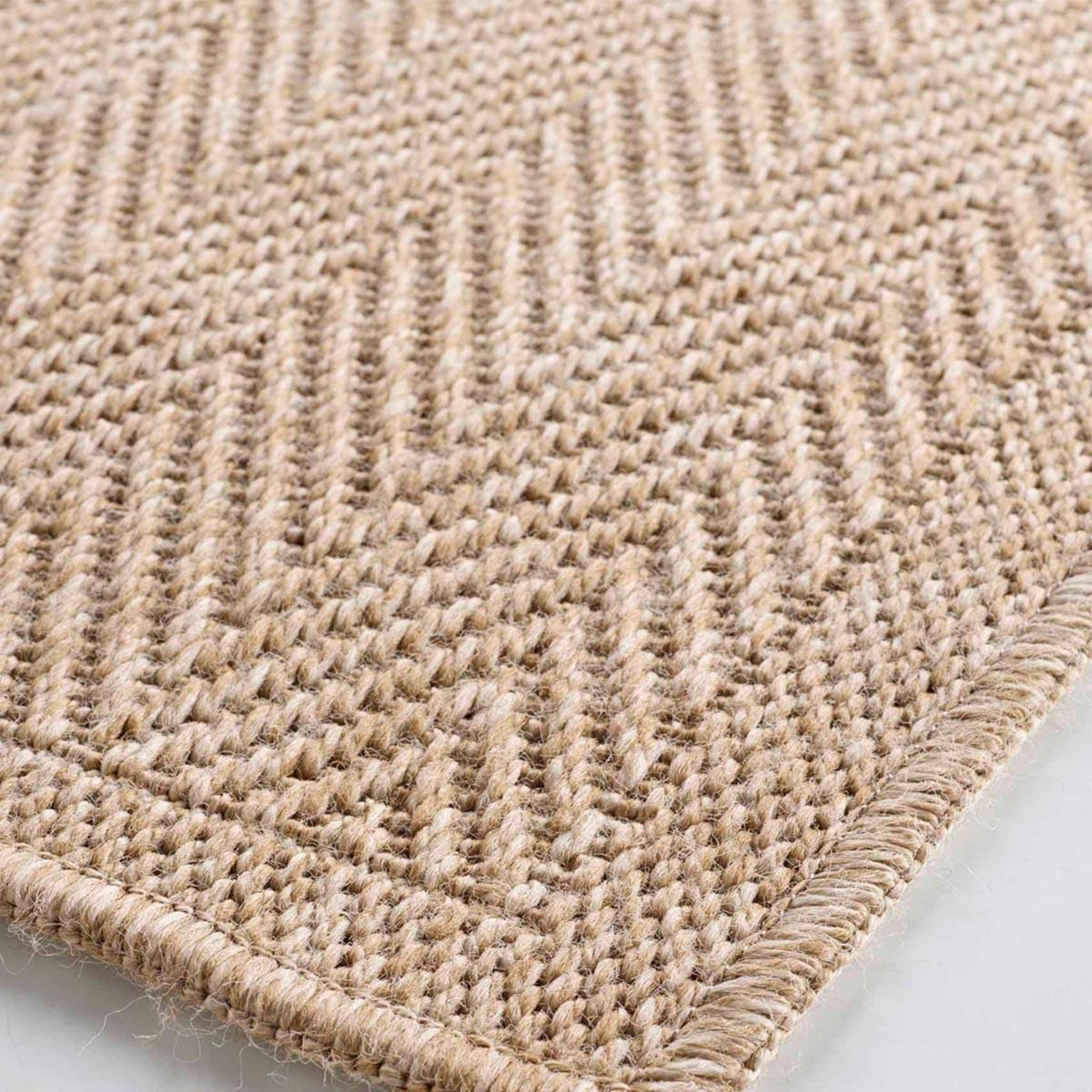 Voir la diapositive 3 : Douceur d'Intérieur Tapis déco tissé  ilem  80x150cm naturel