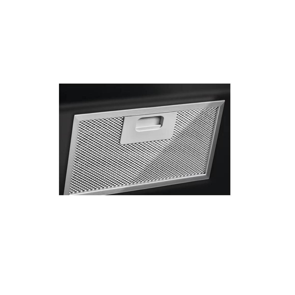 ELECTROLUX Hotte décorative inclinée 90cm 615m3/h noir - LFV439K