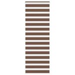 VIDAXL Store zebre marron 90x230 cm largeur du tissu 85,9 cm polyester
