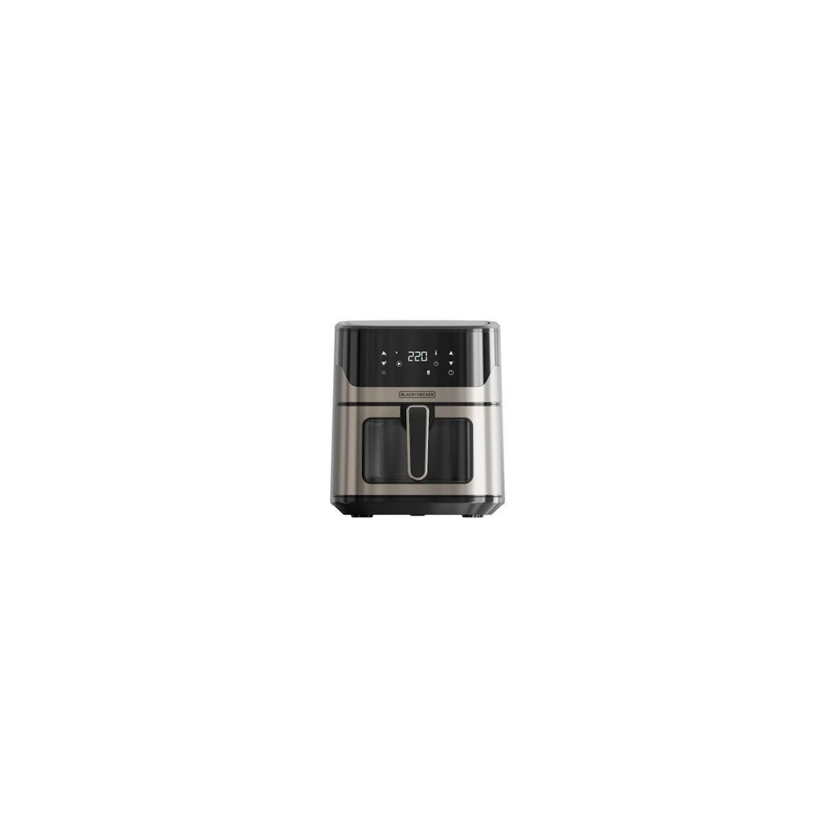 Black et Decker Friteuse sans huile 6.5l 1600w noir - BXAF6500E