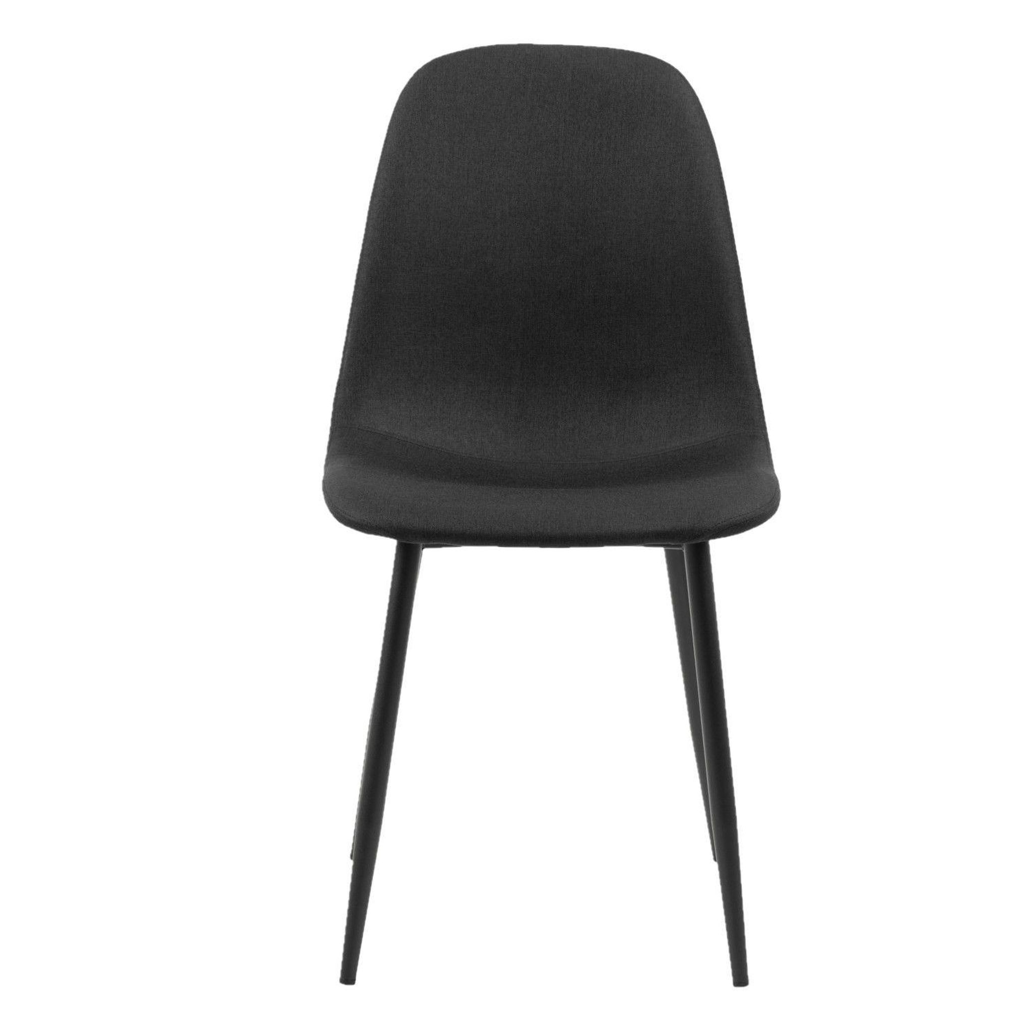 Voir la diapositive 3 : TOILINUX Lot de 4 chaises de salle à manger CLELIA