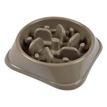Paris Prix Gamelle pour Chien & Chat  Anti-Glouton  19cm Taupe
