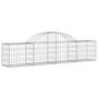 Voir la diapositive 3 : VIDAXL Paniers a gabions arques 8 pcs 200x30x40/60 cm Fer galvanise
