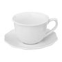 Voir la diapositive 2 : Paris Prix Lot de 6 Tasses & Sous Tasses  Alma  23cl Blanc