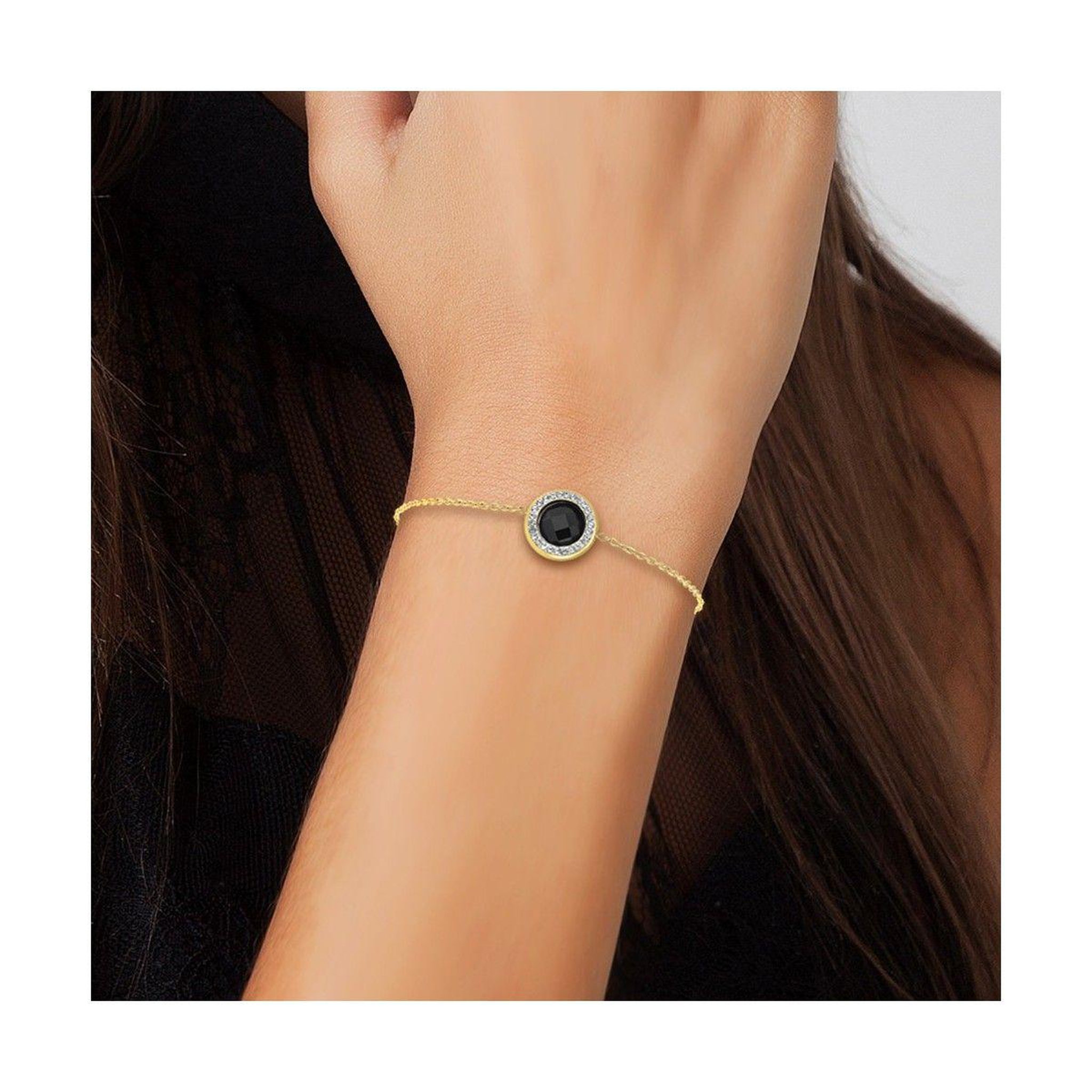 Voir la diapositive 2 : SC BOHEME Bracelet SC Bohème orné de cristaux scintillants