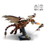 LEGO Harry Potter 76406 Le Magyar à Pointes, Jouet et Figurine de Dragon à Collectionner