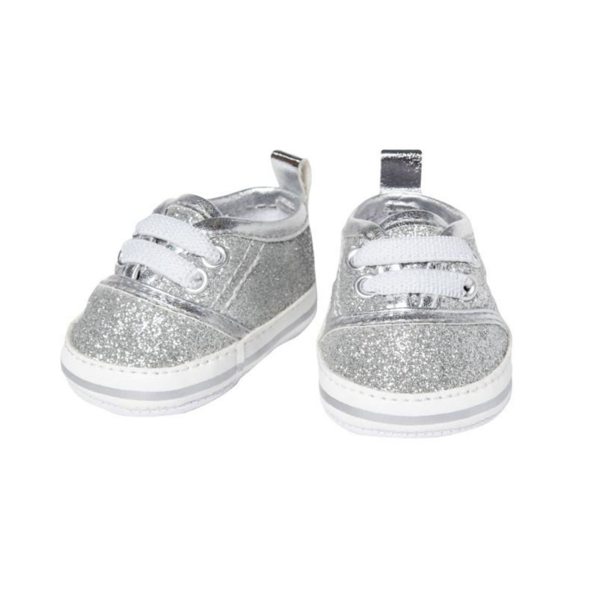 HELESS Heless - Doll sneakers Glitter Silver, 30-34 cm 1471