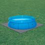 Voir la diapositive 5 : WERKAPRO Dalle pour piscine imprimé taupe  50x50cm  3mm 9 pièces WERKA PRO