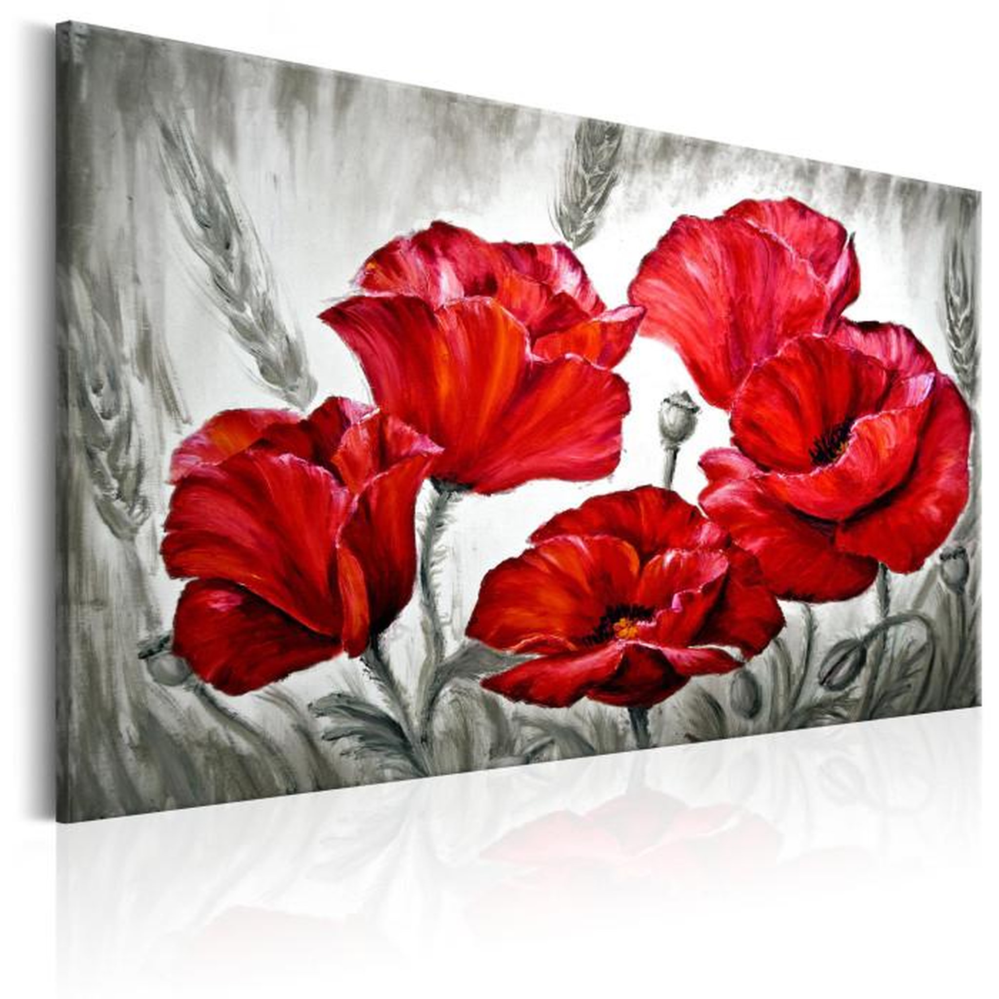 Paris Prix Tableau Imprimé  Poppies in Wheat. Coloris disponibles : Multicolore
