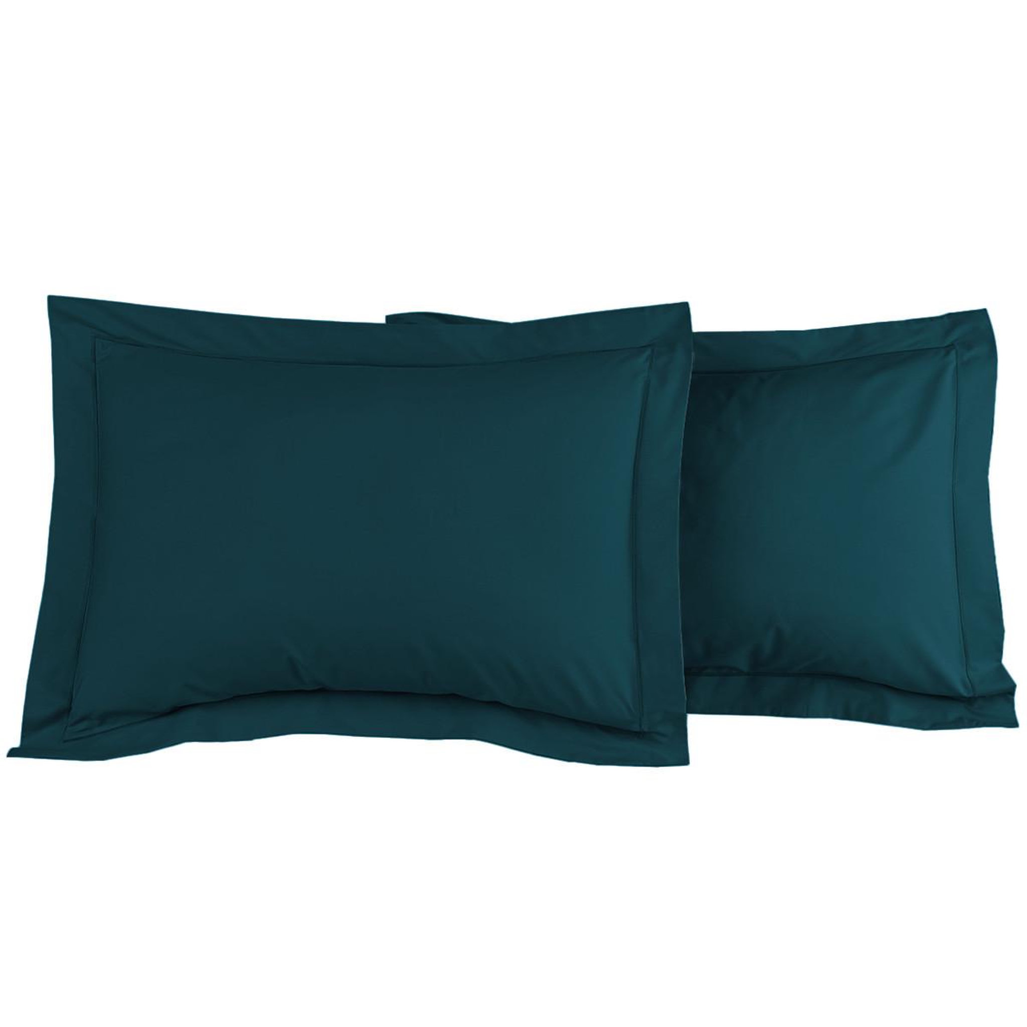 Voir la diapositive 1 : Sensei Maison Lot de 2 taies d'oreiller en percale de coton SOFT PERCALE