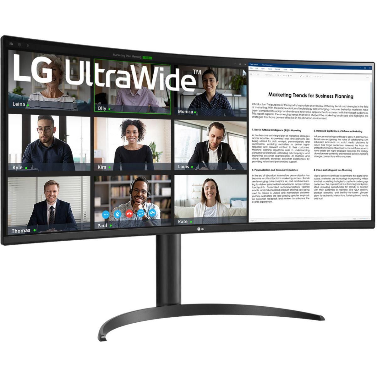 LG Ecran PC UltraWide 34WR55QK-B 34'' VA