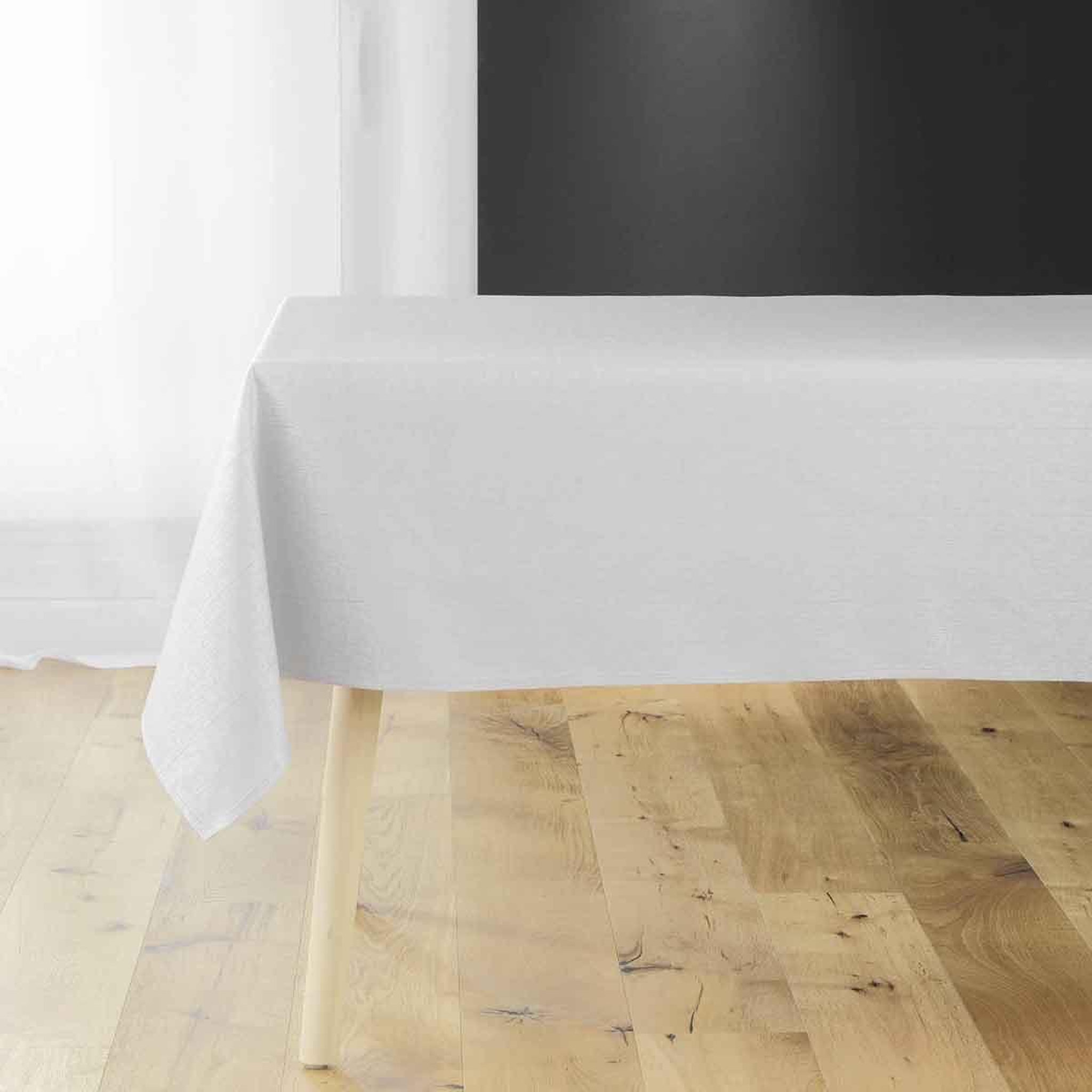 Douceur d'Intérieur Nappe jacquard déco  debbie  140x240cm perle