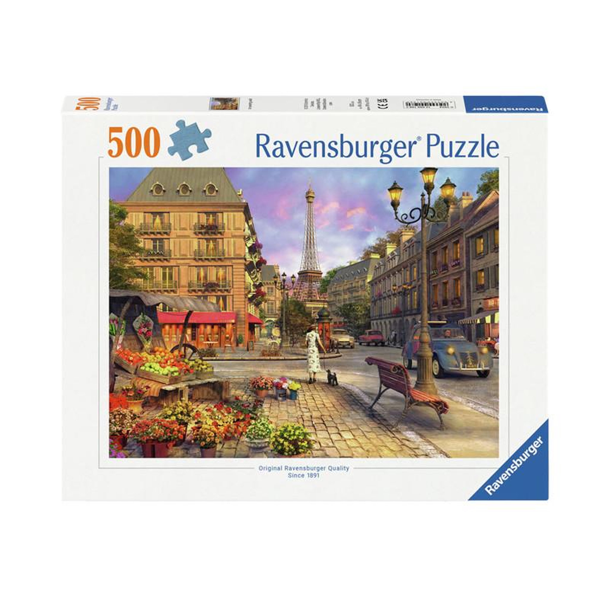 RAVENSBURGER Ravensburger - Jigsaw Puzzle Walk Through Paris, 500 pcs. 120001980