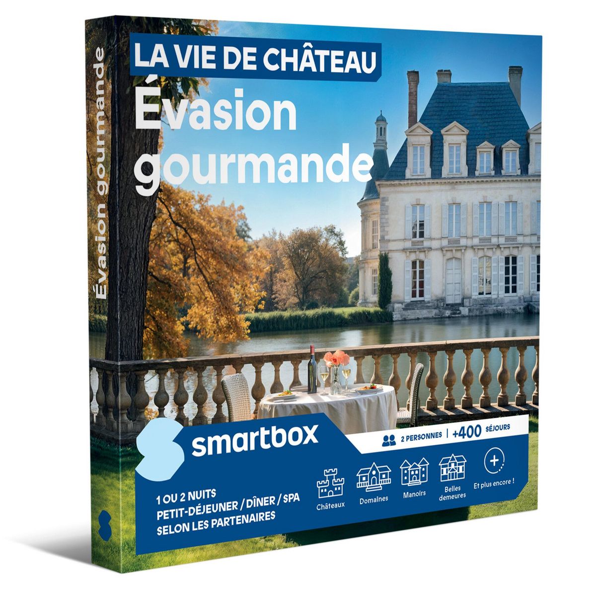 Smartbox La vie de château Évasion gourmande - Coffret Cadeau Séjour