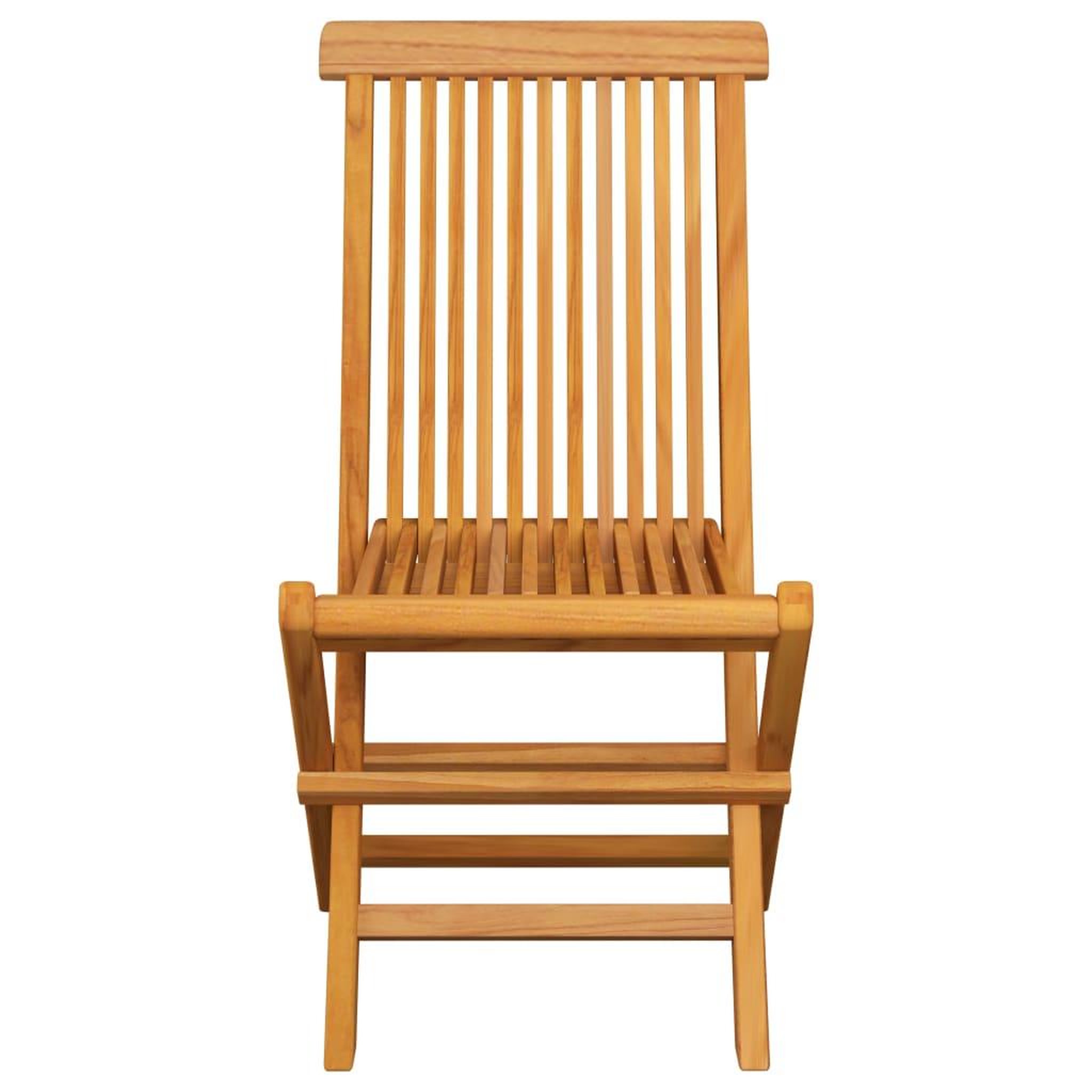 Voir la diapositive 5 : VIDAXL Chaises de jardin et coussins noir lot de 6 Bois de teck massif