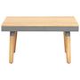 Voir la diapositive 2 : VIDAXL Table basse de jardin 60x60x31,5 cm Bois solide d'acacia
