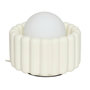 Voir la diapositive 1 : ATMOSPHERA Lampe Applique Design  Lotta  23cm Crème