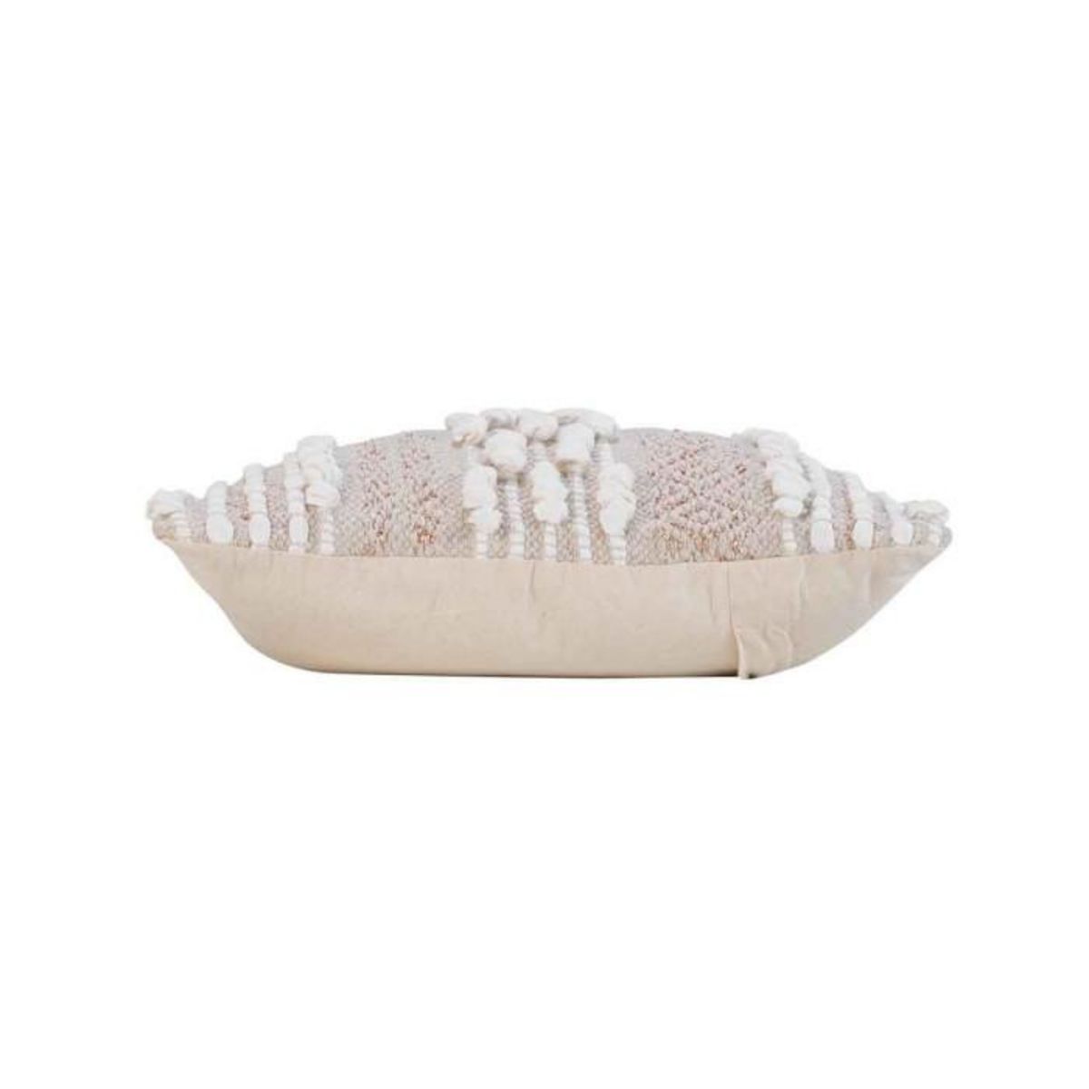 Paris Prix Coussin Déco  Blanca  40x40cm Naturel & Blanc