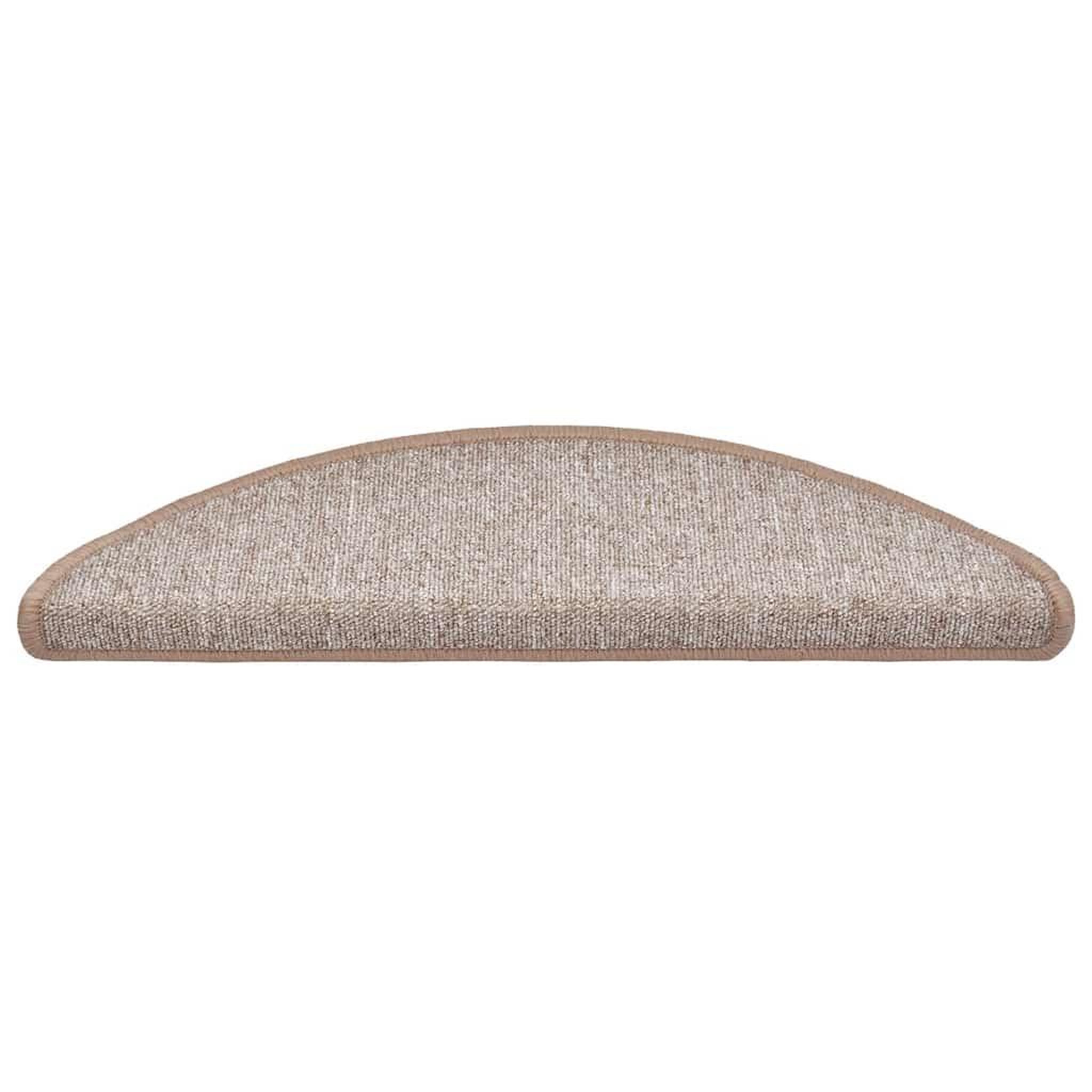 Voir la diapositive 3 : VIDAXL Tapis d'escalier 30 pcs marron 56x17x3 cm