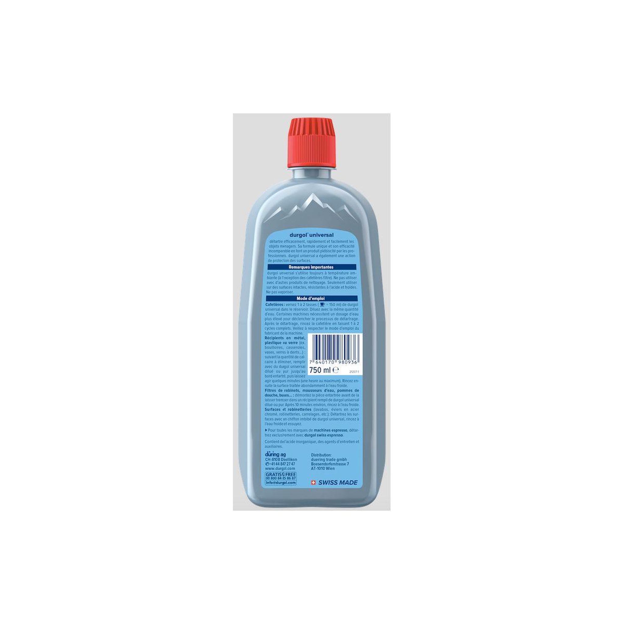 Voir la diapositive 2 : DURGOL Détartrant universel 750ml